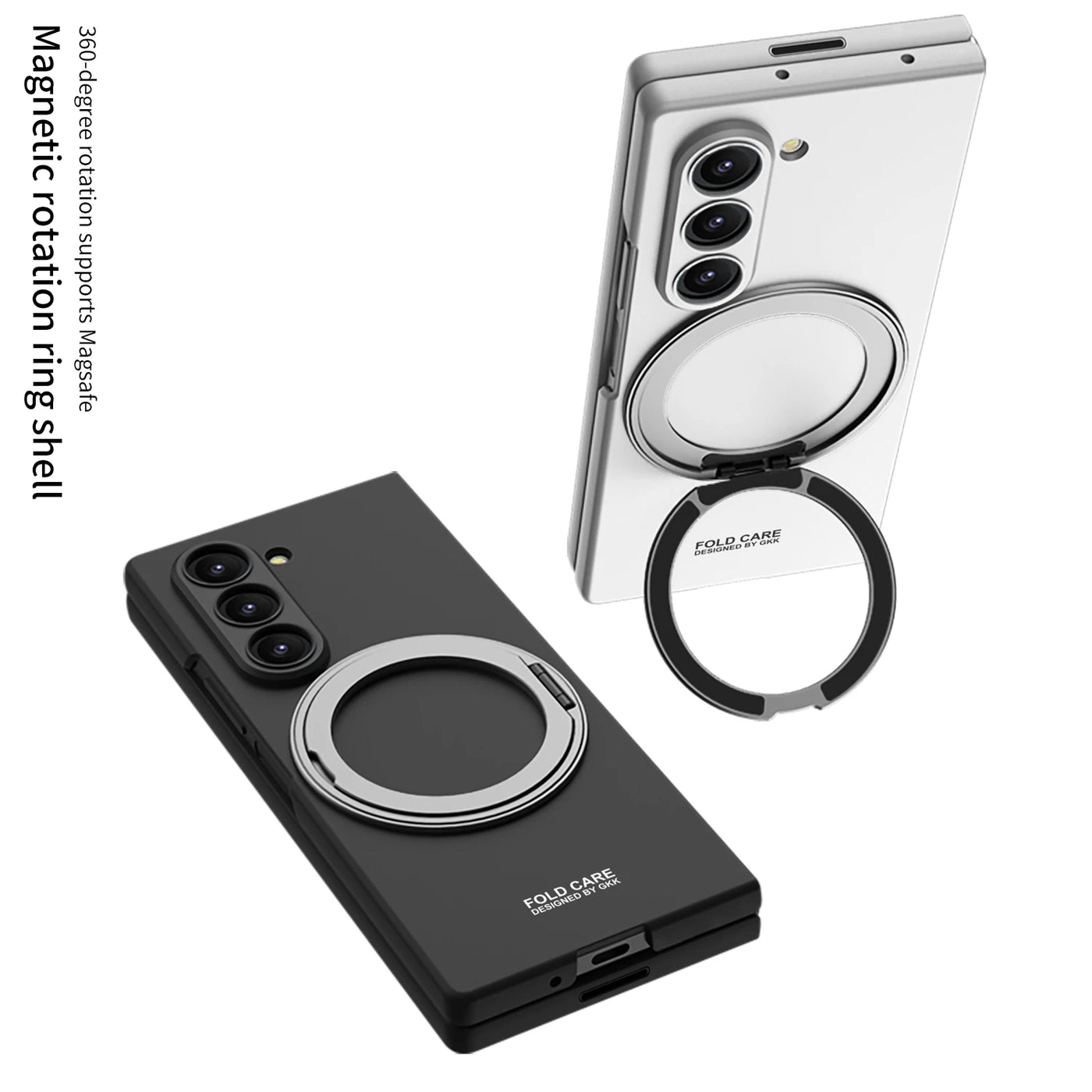 Magnetic Kickstand Ring Case