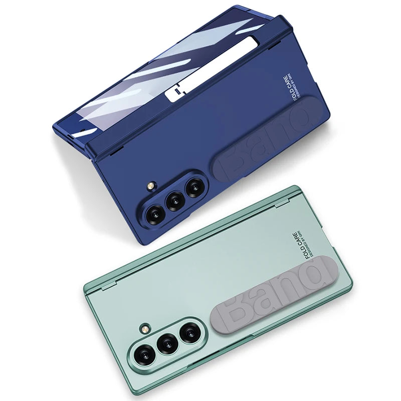 Magnetic Stand Case with Hinge Guard