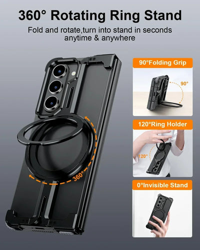 Aluminium Shockproof Magnetic Case