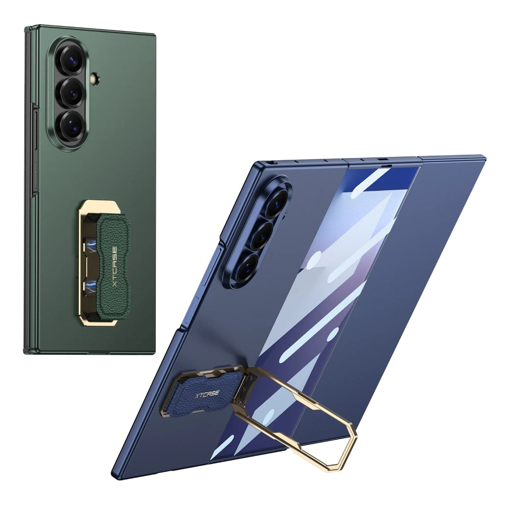 Custodia Smart Trifold Con Stand E Morbido TPU Per NOKIA - Blu Navy