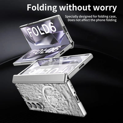 Transparent Shockproof Case For Samsung Galaxy Z Fold 6