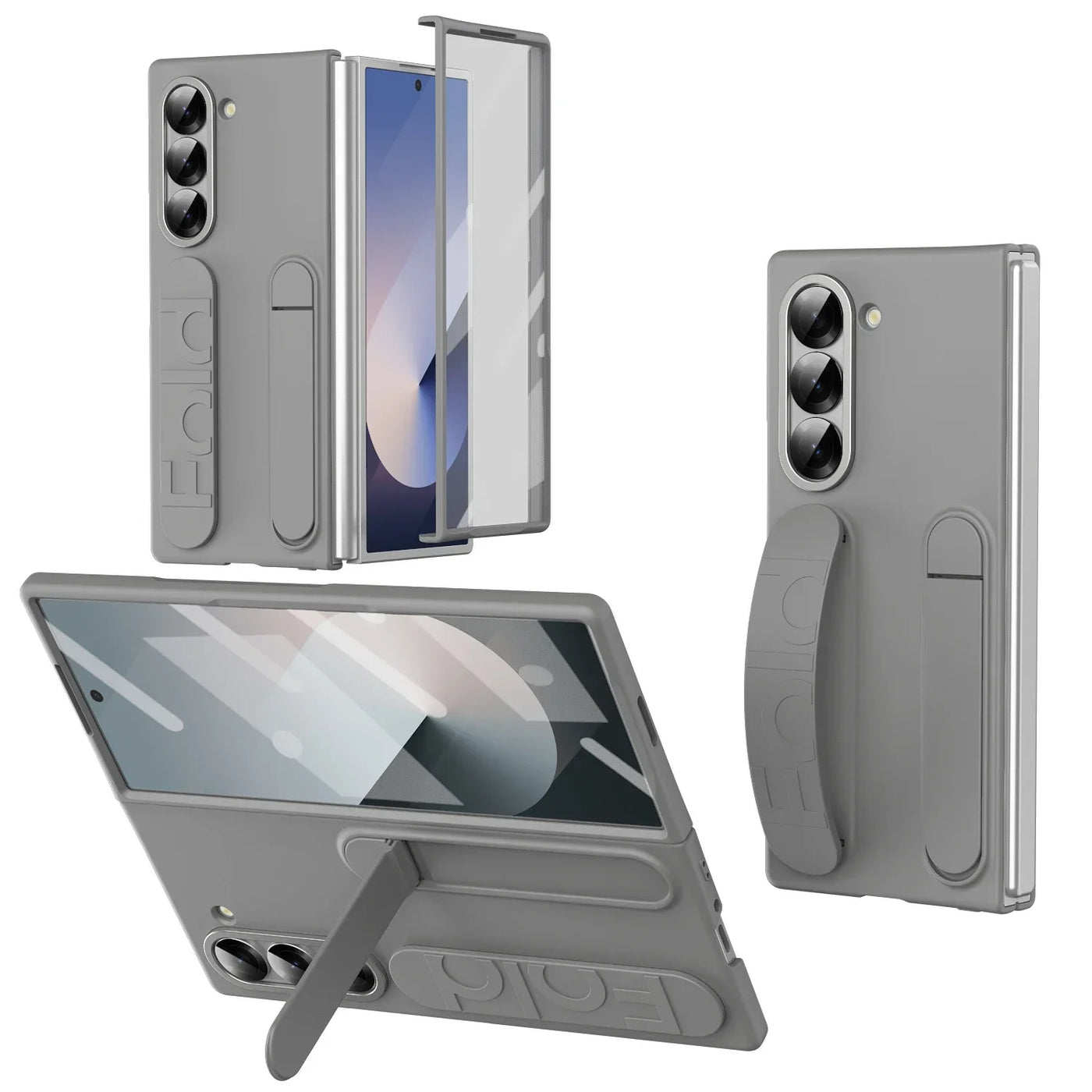 Shockproof Wrist Strap Case with Stand
