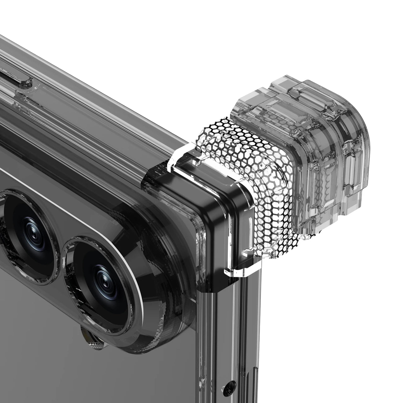 Clear Magnetic Shockproof Case For Z Fold