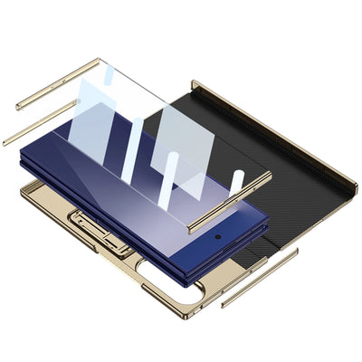 Magnetic Leather Case with Bracket For Galaxy Z TriFold