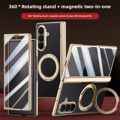 Magnetic Ring Case with Screen Protection