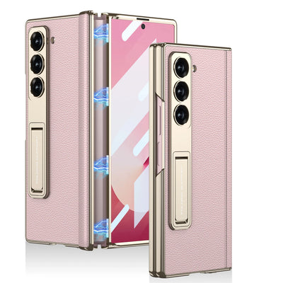 Premium Leather Magnetic Stand Case