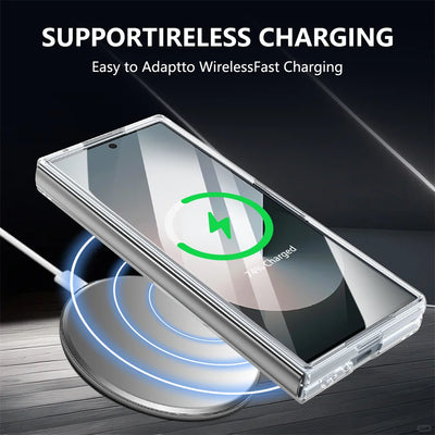 Clear Magnetic Case with Ring