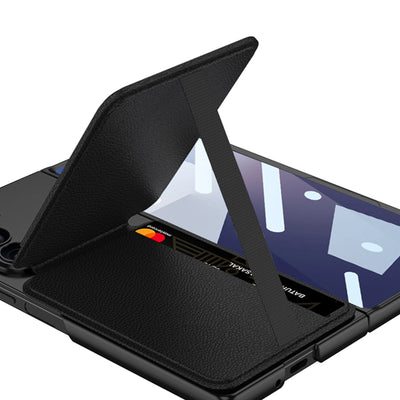 Magnetic Wallet Stand Case For Z Fold