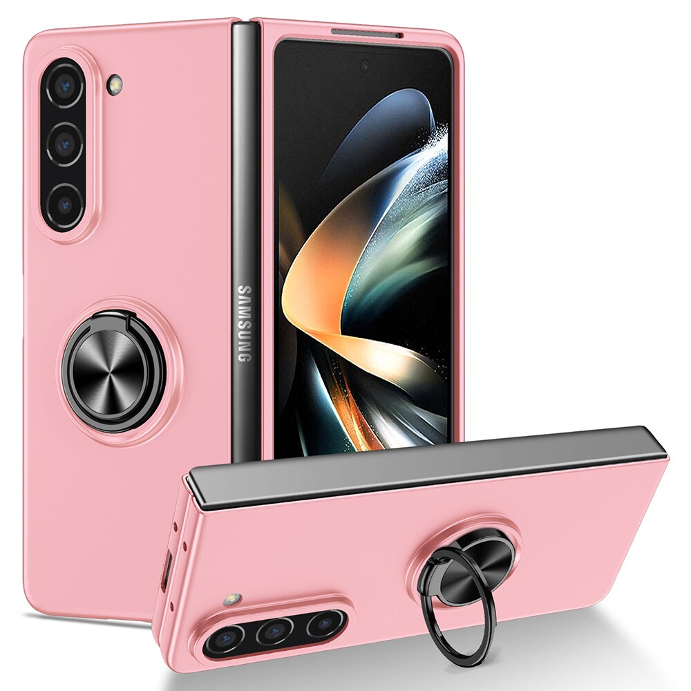 Magnetic Shockproof Case with Ring Stand For Samsung Galaxy Z Fold 5