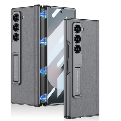 Premium Leather Magnetic Stand Case