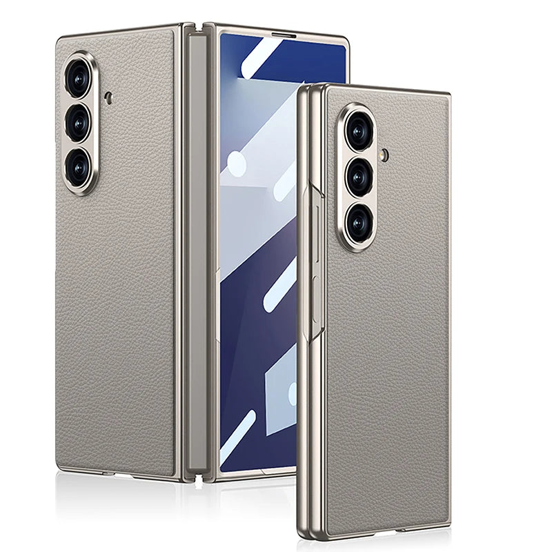 Luxury Leather Case For Z Fold 7
