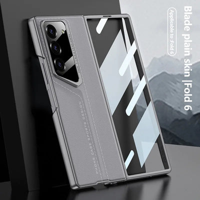 Shockproof Leather Case For Samsung Galaxy Z Fold 6