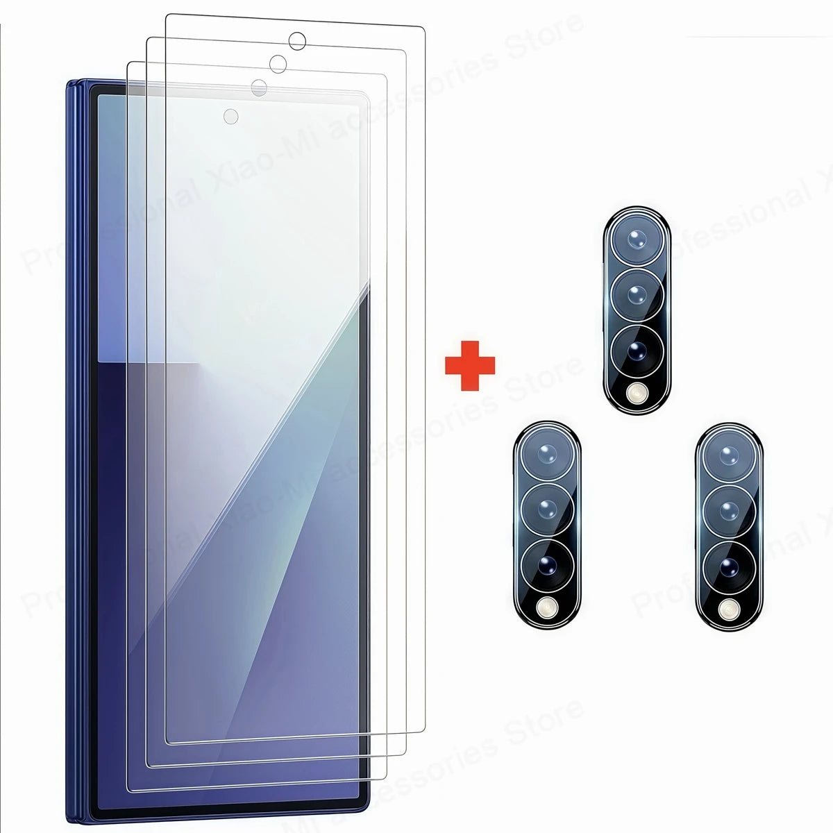 CrystalGuard 6-in-1 Tempered Glass Screen Protector Set for Galaxy Z Fold Series