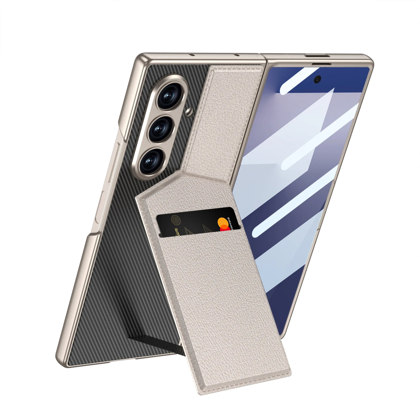 Premium Card Holder Kickstand Case