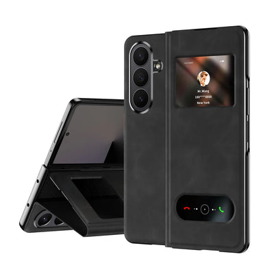 Luxury Leather Smart View Case