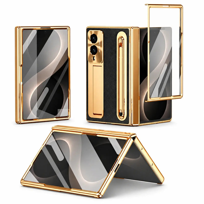 Stylus Stand Armor Case For Galaxy Z Fold 8