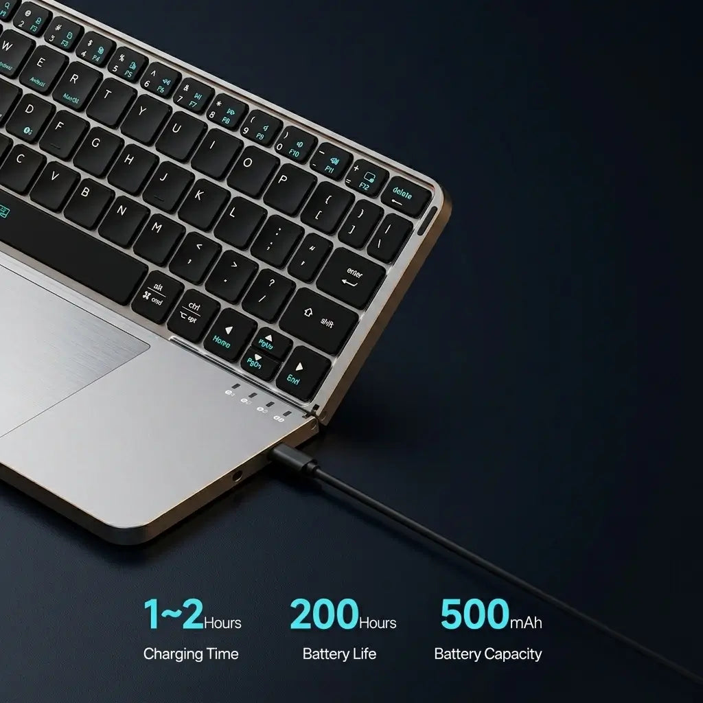 Touch Nova | Foldable Wireless Keyboard with Touchpad – The Z Fold