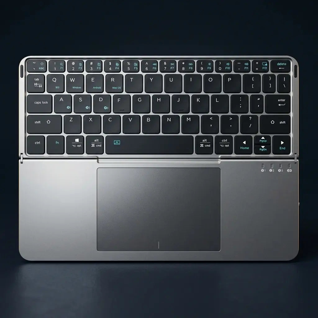 Touch Nova | Foldable Wireless Keyboard with Touchpad – The Z Fold