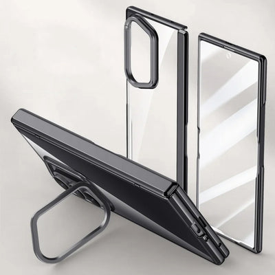 Clear Magnetic Case with Kickstand