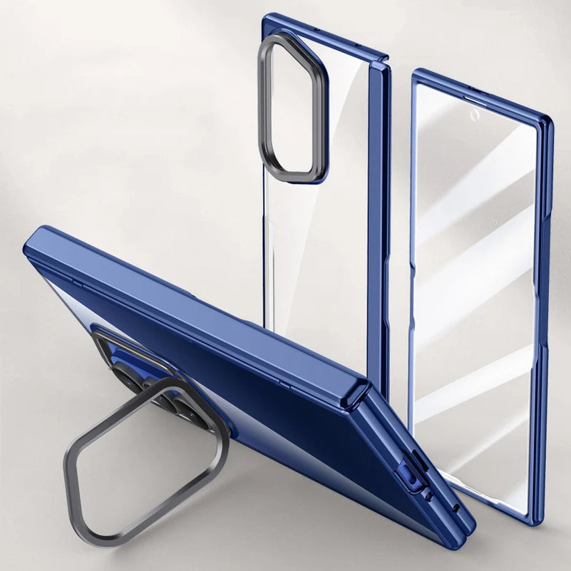 Clear Magnetic Case with Kickstand