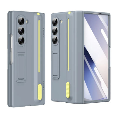 Magnetic Hinge Case with S Pen Slot for Samsung Galaxy Z Fold 7