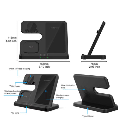 3 in 1 Wireless Charging Station For Z Fold Series