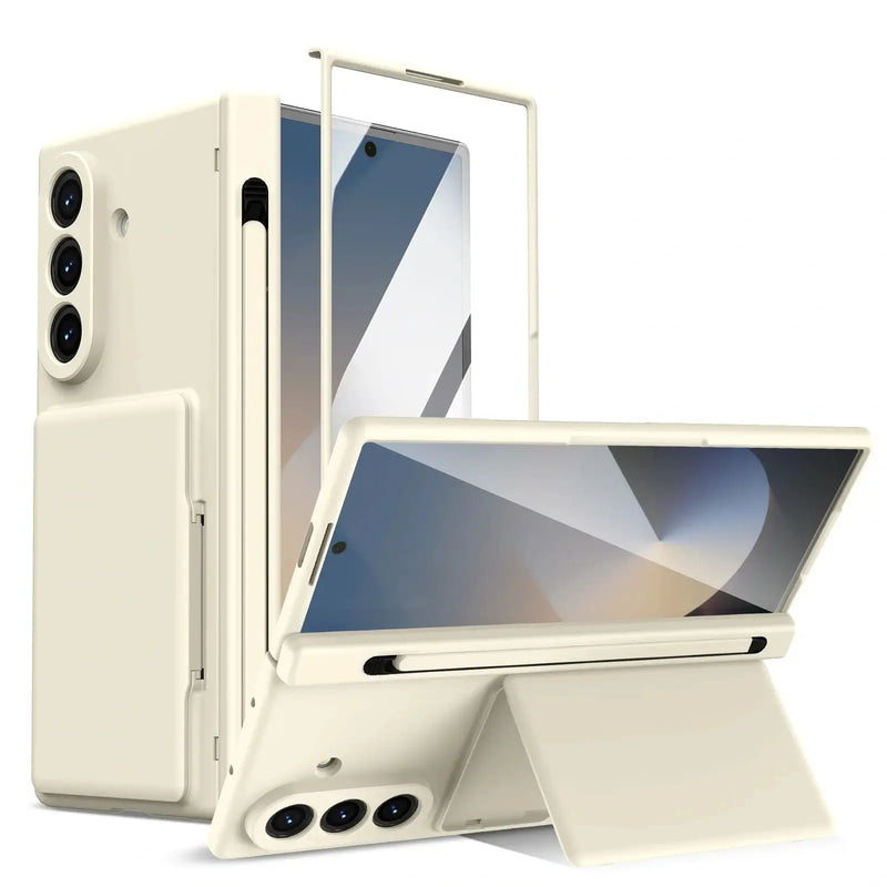 Wallet Stand Shield with Pen Slot For Samsung Galaxy Z Fold 8 Ultra