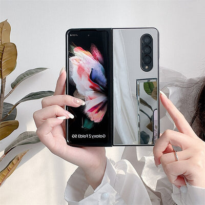 Luxury Mirror Case For Samsung Galaxy Z Fold 4 5G