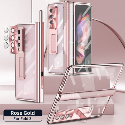 Transparent Case With S Pen For Samsung Galaxy Z Fold 4
