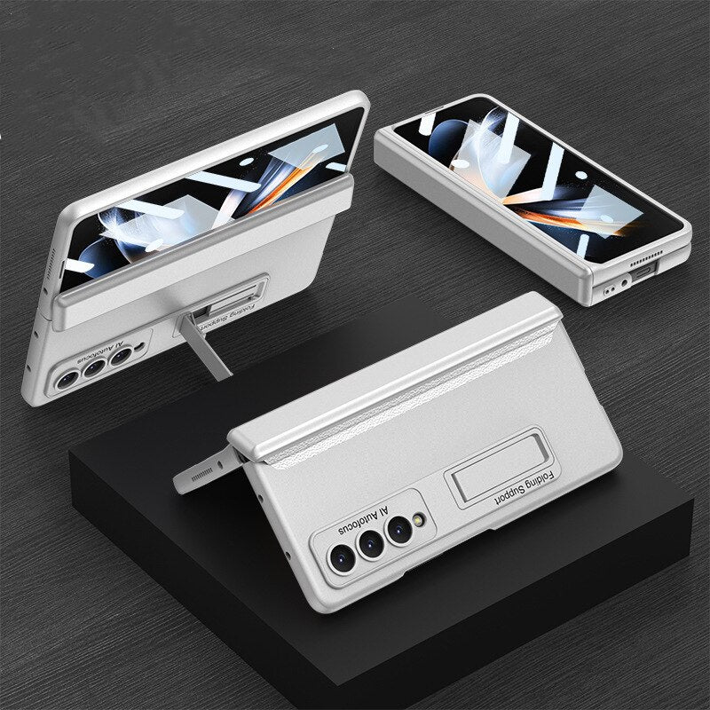 Anti Drop Magnetic case with Kickstand For Samsung Galaxy Z Fold 4