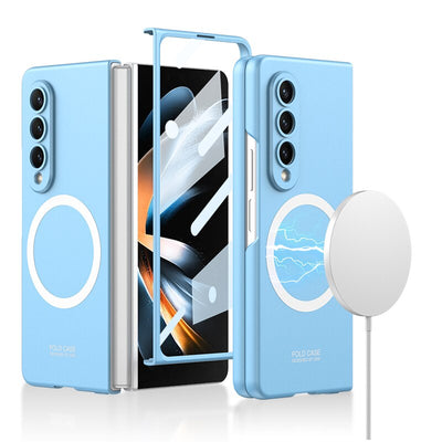 Ultra Thin Magnetic Wireless Charging Case For Samsung Galaxy Z Fold 4
