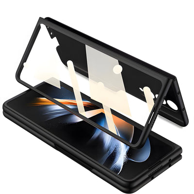 Ultra Thin Shockproof Matte Case with Glass Film For Samsung Galaxy Z Fold 4