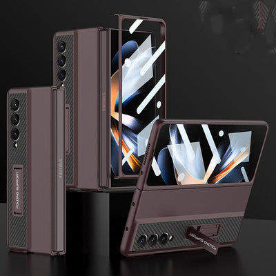 Slim Standing Case with Front Film for Samsung Galaxy Z Fold 4