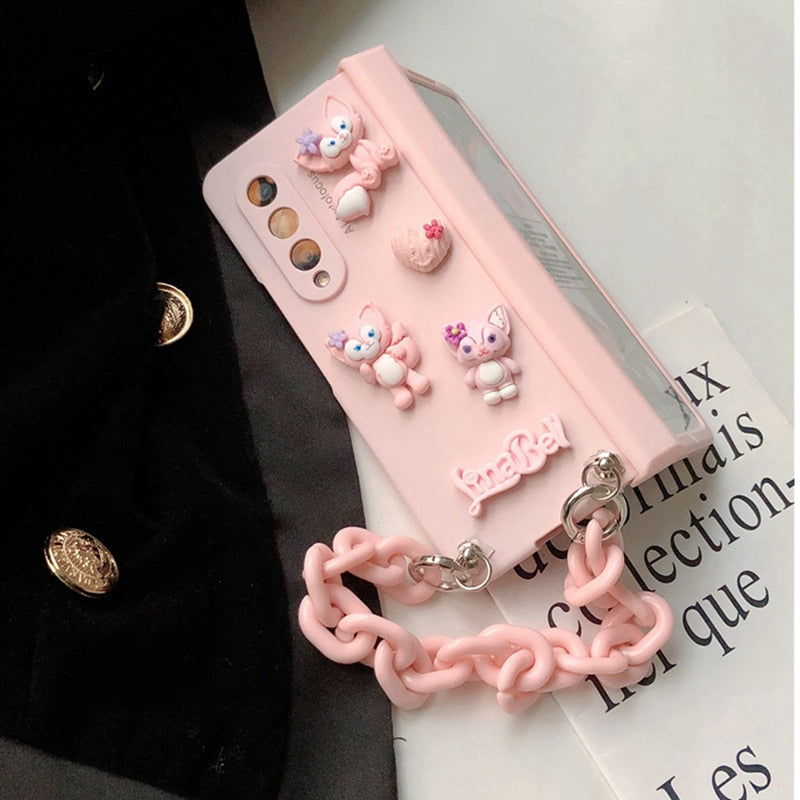 Fashion Bracelet Holder Phone case For Samsung Galaxy Z Fold 4