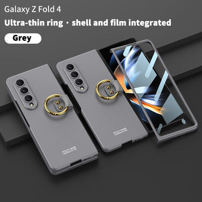 Ultra Thin Shockproof Ring Case For Samsung Galaxy Z Fold 4