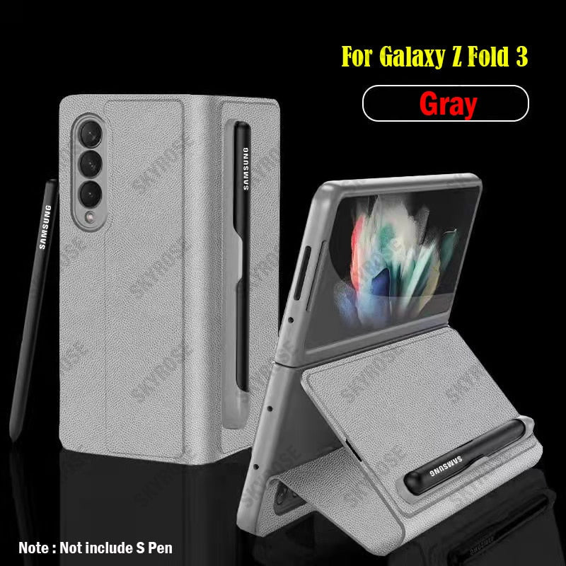 Case with S Pen Holder Stand For Z FOLD 4
