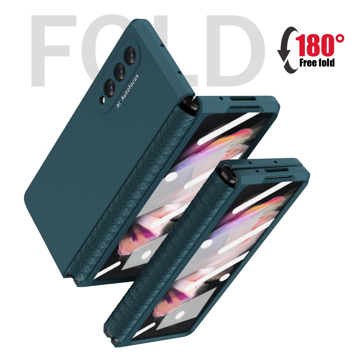 Full Protection Hard Plastic Case For Z FOLD 4