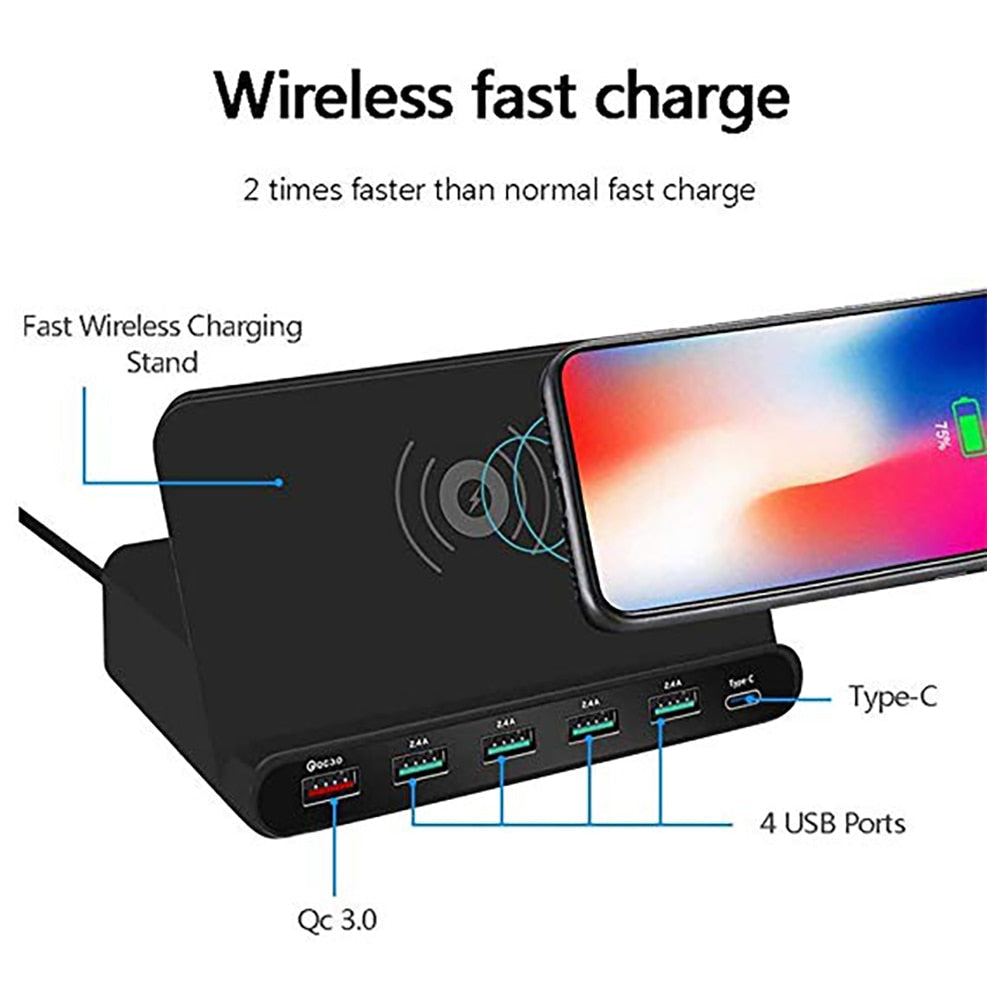 Wireless Charger Holder Desk Stand For Samsung Galaxy Z Fold 4