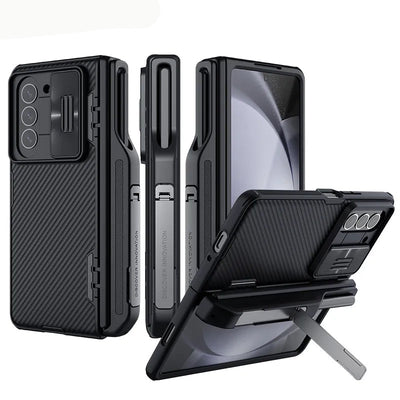 Samsung Galaxy Z Fold 5 Case With Slide Camera Cover